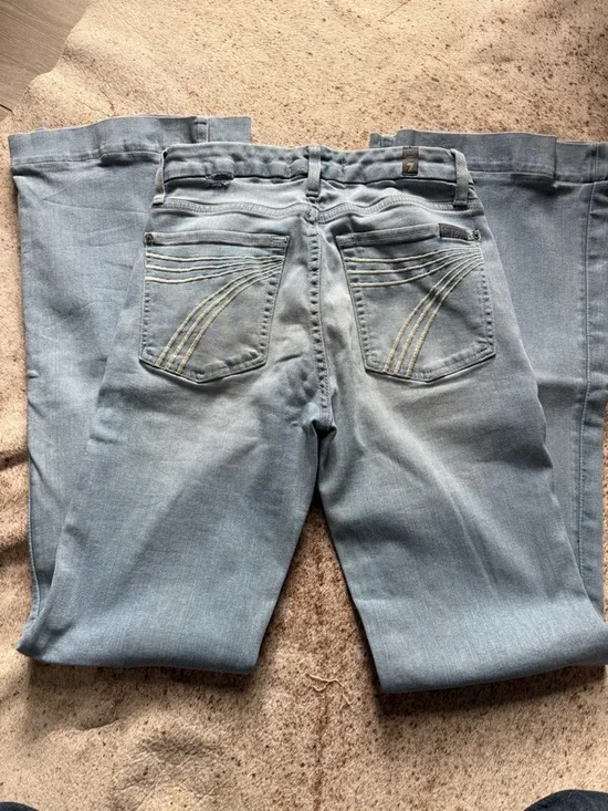 Light Wash 7 for all mankind Dojos - Picture 5 of 7